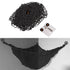 LXUNYI Jumbo Stuffed Animal Hammock, Mesh Toy Storage Net Holder for Kids, 84 Inch Black Organizer for Bedroom