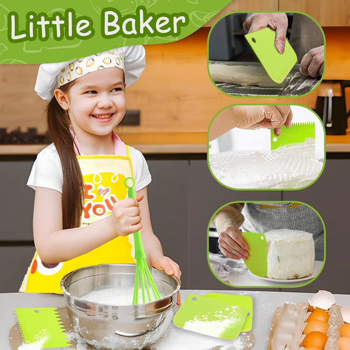Kids Montessori Cooking Kitchen Toys and Toddler Knife Set, 30 Pcs for Real Cooking and Baking Accessories, Ages 3-10