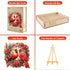 Cardinal Wooden Jigsaw Puzzles for Adults - 100 Pieces - Unique Animal Shape Wood Cut Puzzles - 8.4 x 8.3in
