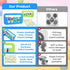 Squishy Sensory Fidget Toys for Kids: Quiet Fidgets for Toddlers Children Autism Calming, Stress for Classroom Office