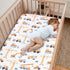 3 Set Set Set Sets JISEN Piece Crib Bedding Soft Baby Crib Bedding Construction Trucks Crib Comforter - Comforter Sheet