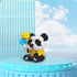 Larcele Micro Building Blocks Animal Set - DIY Mini 3D Building Toy Bricks (Balloon Panda, 295 Dots KLJM-10)