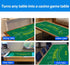 36" 72" GSE Games & Sports Expert x Casino Layout Felt, Professional Casino Tabletop Mat for Parties, Casino Poker Game