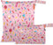 Haskirky Ice Pream with Sprinkles 2 Pcs Cloth Diaper Wet Dry Bags,Waterproof and