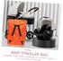 PRETYZOOM Stroller Bag for Airplane Travel Durable Splashproof Gate Check Bag Spacious Storage for Diapers Clothes
