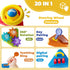 20-in-1 1 2 1-3, 1 2 Vanvimen Toddler Busy Board Activity Cube Toys, Montessori Toy for Year Old Boys Girls Kids, Early