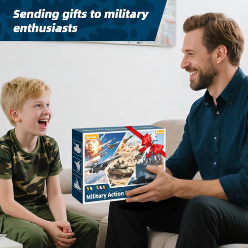 Kaelinda 4-7 6-8 8-12, Playset Army Men Action Figures, Army Toys for Boys Age Toy Soldiers Including Military Action