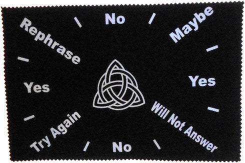 earthegy Triquetra Pendulum Divination Mat, 12 x 8