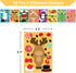 Ceiba Tree 48 Pcs Christmas Stickers, Make Your Own Sticker Sheets for Kids Home Classroom Party Favor