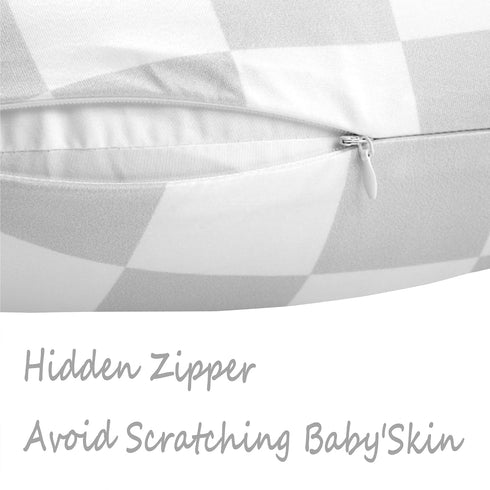 Nursing Pillow Cover, Soft Stretchy Removable Slipcover for Breastfeeding Pillows,Comfortable Nursing Pillow Case