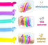 30 PCS Stretchy Fidget Toy, Sensory Fidget Worm Stretch Toys, Multicolor Stretchy Strings for Stress Relief, Party