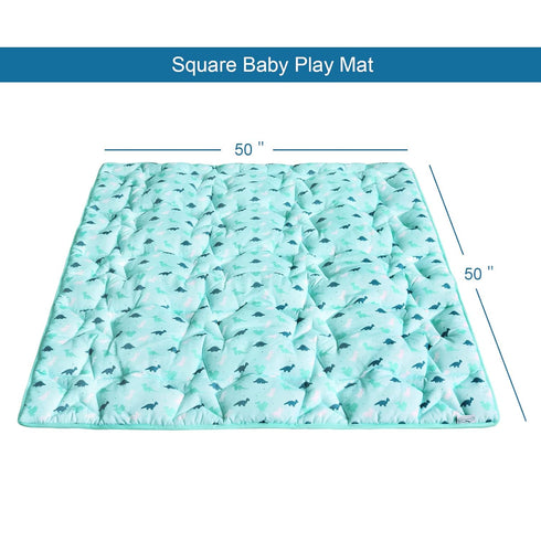 50'' 50'' Baby Play Mat for Boys Girls, x Baby Play Mat for Playpen, One-Piece Crawling Play Mat for Baby, Non Slip