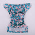 Sigzagor Baby Pocket Cloth Diaper Nappy Hook and Loop for Girls (Peach Blossom)