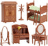 Dollhouse Furniture Set for Kids - Miniature Doll House Accessories for Pretend Play for Boys & Girls