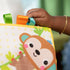 0+ Bright Starts Safari Buddies Soft Book, Crinkle Plush Pages with Lion, Monkey, Elephant & More, Baby's First Book