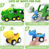 1 2 3 4 5 5-in-1 1-3 4-7 2-4 3-5 HEGUD Toddler Car Toys for Year Old Boy, Dinosaur Vehicle Trucks Toys for Toddlers
