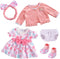 BABESIDE 5-Piece Reborn Baby Doll Clothes Set Fits 17-22 Inch Dolls with
