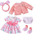 BABESIDE 5-Piece Reborn Baby Doll Clothes Set Fits 17-22 Inch Dolls with