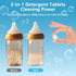 200Pcs Momcozy,Deep Detergent Washing Tablets for Cleaning Baby Brezza Bottle Washer,Compatible with All Brands Baby