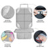 600D Gray-2pcs) Meolsaek Car Seat Protector for Child Car Seat, Durable Fabric Waterproof Car Seat Cover with Thick Pad