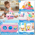 1+ 9-in-1 1st 1+ Love&Mini Toys for Year Old Girls - Baby Boat Musical Toys Music and Sound, First Christmas Birthday