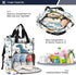 Bolaz Backpack Pack Diaper Bag Travel Back Large Capacity Maternity Baby Changing Bags Dino in Scandinavian Style
