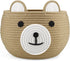 PandaEar Cotton Rope Baby Basket, Baby Gift Basket Nursery Laundry Organizer with