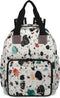 Eativisa Terrazzo style Diaper Bag Backpack-Multi-functional mother and baby bag Thermal compartment USB