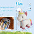 Singing Dancing Unicorn Stuffed Animal, Music Rocking Unicorn Plush Toys Interactive Toys for Kids,Holiday Party