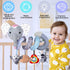 Musical Car Seat Toys for Newborns, Stroller Toys with Rattles & Teether for 0-6 Months Infants