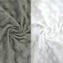 2 Pack 2 Pack) BlueSnail Ultra Soft Minky Dot Changing Pad Cover (Gray+White