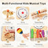 9-in-1 Set, 1-3, WINYGZ Baby Drum Low Noise Montessori Musical Instruments for Toddlers Safe & Durable Wooden Music