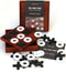 Iron & Glory Tic Tac Toe Game - Wooden Board Game for Adults & Kids, Travel & Decor