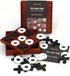 Iron & Glory Tic Tac Toe Game - Wooden Board Game for Adults & Kids, Travel & Decor