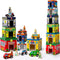 Atoylink Toddler Sorting and Stacking Toys with Magnetic Wooden Cars & Community