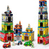 Atoylink Toddler Sorting and Stacking Toys with Magnetic Wooden Cars & Community