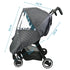 Bebamour Stroller Rain Cover,Universal Stroller Accessory,Waterproof,Windproof Protection,Protect from Dust Snow,Baby