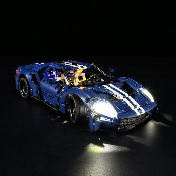 BRIKSMAX LED Lighting Kit for LEGO-42154 2022 Ford GT, Compatible with Lego Technic Model