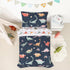 Toddler Bedding Set for Boys, 4 Piece Toddler Boy Bedding, Super Soft