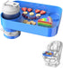 Car Seat Snack Tray for Kids, Mess-Free Square Travel Tray Cup Holder