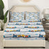 Set Set 1 Erosebridal Train Sheets Navy Locomotive Train Sheet Twin,Cartoon Steam Engine Bed Sheets for Kids Toddler