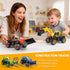 3 4 5 6 7 8 Bulldozer Beestech Construction Truck Toys for Years Old Boys, Truck Vehicles Sand Sandbox Beach Toys