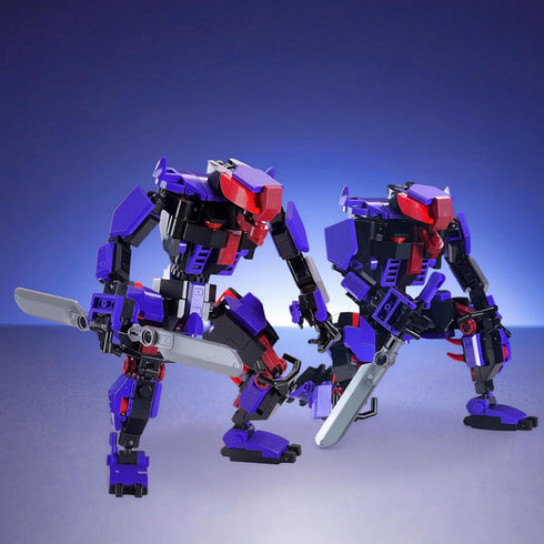 5026 Set, 14+ MyBuild Mecha Frame Void Talon Poseable Alien Villain Mech Building Dual Blade Combat Robot Toy, Sci-Fi