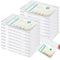Pinsit 20PCS Clear Flat Breast Milk Freezer Storage Organizer, Breast Milk Storage Bags