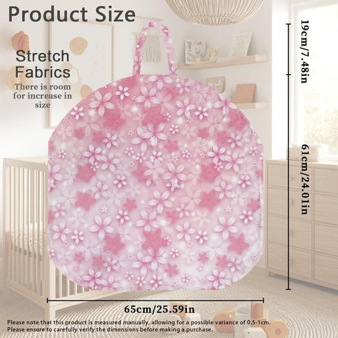 Wiryuouvt Cherry Blossom Nursing Pillow Cover Womens Breastfeeding Pillow Cover for Baby Snug Fits Newborn Nursing