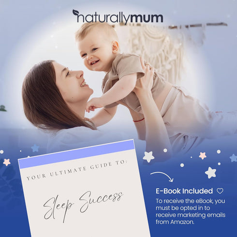 4.2 oz NaturallyMum Baby Magnesium Lotion with Calcium & Vitamin D | Support for Sleep, Heart, Bone, Nerve, Gut