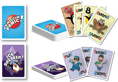 Penguin Panic - Hilarious Tongue Twisted Game for Fun People, Laughing at Crazy Things Your Friends Say - Night in a Box