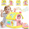 Montessori Toys for 1 Year Old Girl Gifts, 12-in-1 Bilingual Learning &