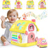 Montessori Toys for 1 Year Old Girl Gifts, 12-in-1 Bilingual Learning &