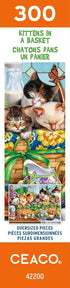 Ceaco - Kittens in a Basket - 300 Piece Jigsaw Puzzle